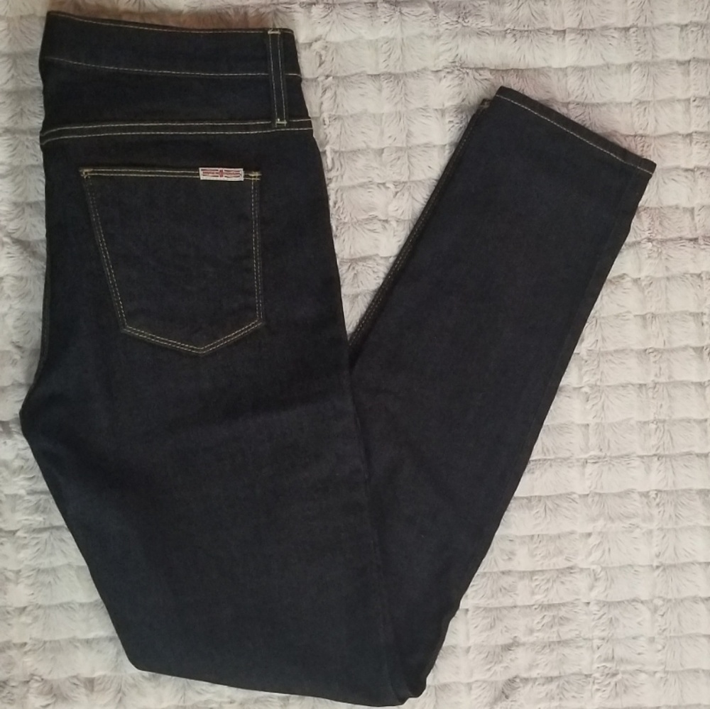 Hudson Nico Midrise Super Skinny Jean's Size 28
